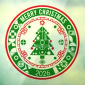 メリークリスマス ウィンドウサイン (シート3)