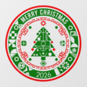 メリークリスマス ウィンドウサイン (シート)
