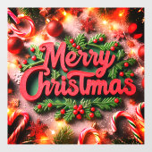 メリークリスマス ウィンドウサイン (シート)