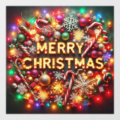 メリークリスマス ウィンドウサイン (シート)