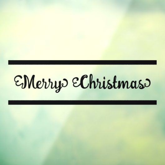 メリークリスマス ウィンドウサイン (シート3)