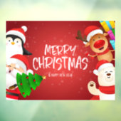 "メリークリスマス" ウィンドウサイン (シート3)