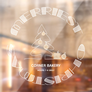 メリークリスマス ウィンドウサイン