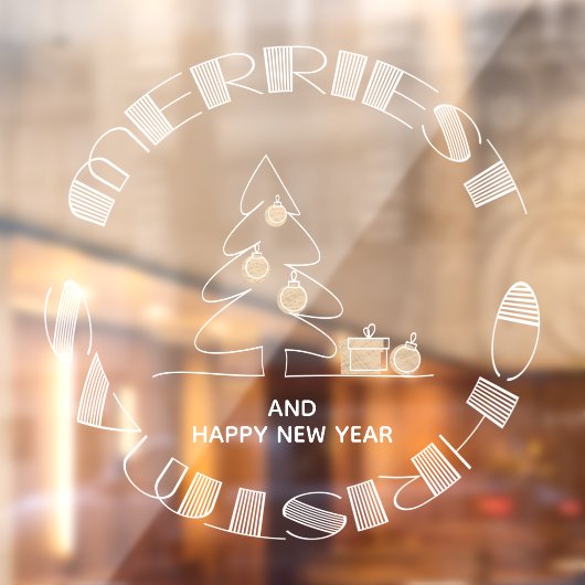 メリークリスマス ウィンドウサイン (シート2)