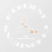 メリークリスマス ウィンドウサイン (シート)