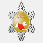メリークリスマス ウェスティ オーナメント (右)