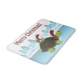 メリークリスマス！ウミガメ バスマット (アングル)