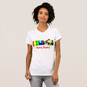 メリークリスマス! エイリアンから Tシャツ (正面フル)