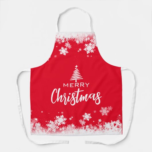 メリークリスマス エプロン (正面)