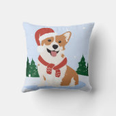 メリークリスマス – エレガントとフェスティバルデザイン クッション (裏面)