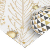 メリークリスマス、オーナメントと星 テーブルクロス (アングル)