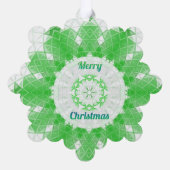 メリークリスマス オーナメントカード (裏面)
