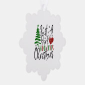 メリークリスマス オーナメントカード (右)