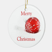 メリークリスマス オーナメント (左)