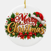 メリークリスマス オーナメント (裏面)