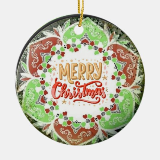 メリークリスマス オーナメント (正面)