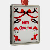**メリークリスマス»オーナメント メタルオーナメント (右)