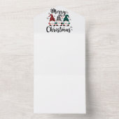 メリークリスマス オールインワン招待状 (内側)