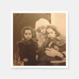 メリークリスマス?カクテル紙ナプキンス スタンダードカクテルナプキン