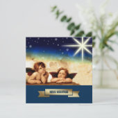 メリークリスマス.カスタマイズ可能なクリスマスカード シーズンカード (スタンド正面)