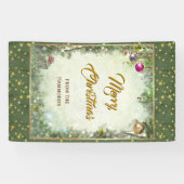 メリークリスマス（カスタマイズ可能） 横断幕 (横)