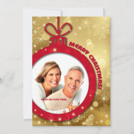 メリークリスマス.カスタムクリスマスフォトカード シーズンカード