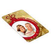 メリークリスマス.カスタムフォトギフト磁石 マグネット (右側)