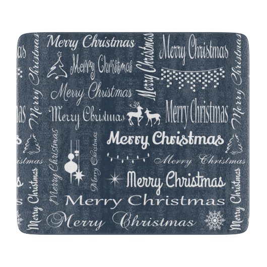 メリークリスマス カッティングボード (正面)