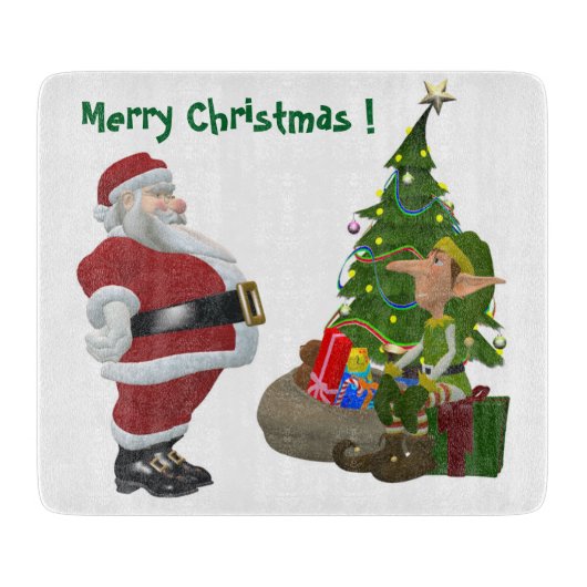 メリークリスマス カッティングボード (正面)