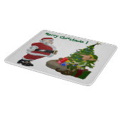 メリークリスマス カッティングボード (角)
