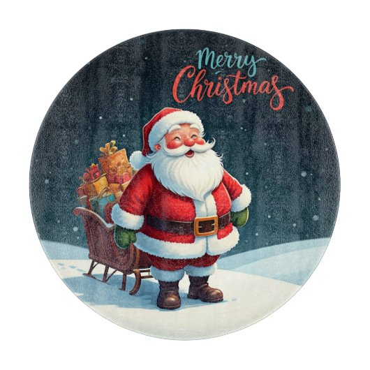 メリークリスマス カッティングボード (正面)