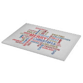 メリークリスマス カッティングボード (角)