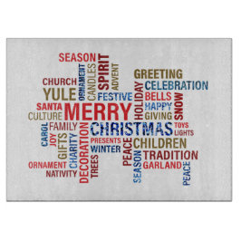 メリークリスマス カッティングボード