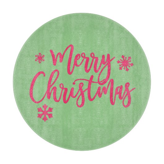 メリークリスマス カッティングボード (正面)