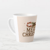 メリークリスマス カフェラテマグ (左アングル)