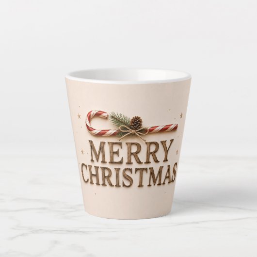 メリークリスマス カフェラテマグ (正面)
