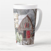 メリークリスマス カフェラテマグ (右アングル)