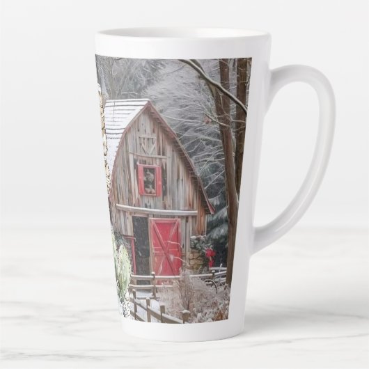 メリークリスマス カフェラテマグ (右)