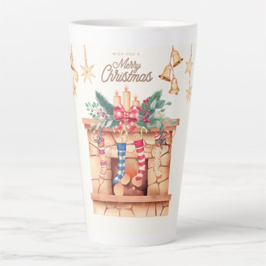 メリークリスマス カフェラテマグ (正面)