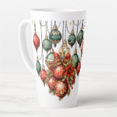 メリークリスマス カフェラテマグ (左アングル)