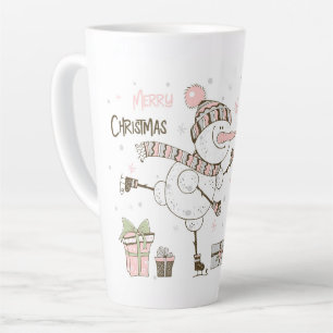 メリークリスマス カフェラテマグ