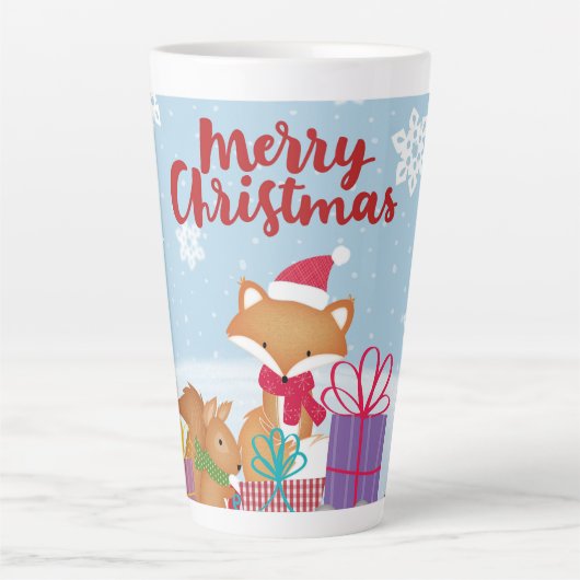 メリークリスマス カフェラテマグ (正面)