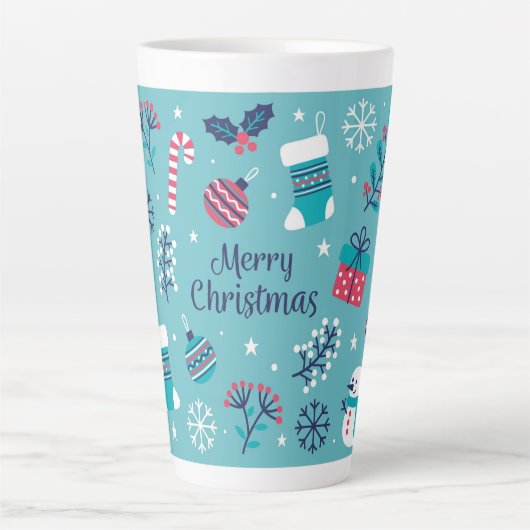 メリークリスマス カフェラテマグ (正面)