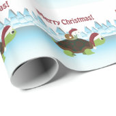 メリークリスマス! カメおよびかたつむり ラッピングペーパー (ロールコーナー)