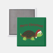 メリークリスマス!カメ マグネット (正面/裏面)