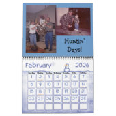 メリークリスマス!! カレンダー (2月 2026)