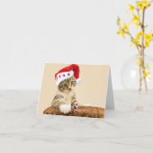 メリークリスマス。 カード (黄色い花)