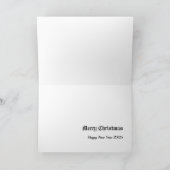 メリークリスマス！ カード (内部)