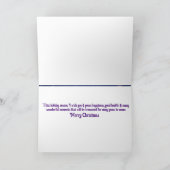 メリークリスマス🎄 カード (内部)