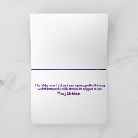 メリークリスマス🎄 カード (内部)